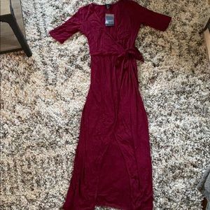 Brand new with tags wrap front tie dress